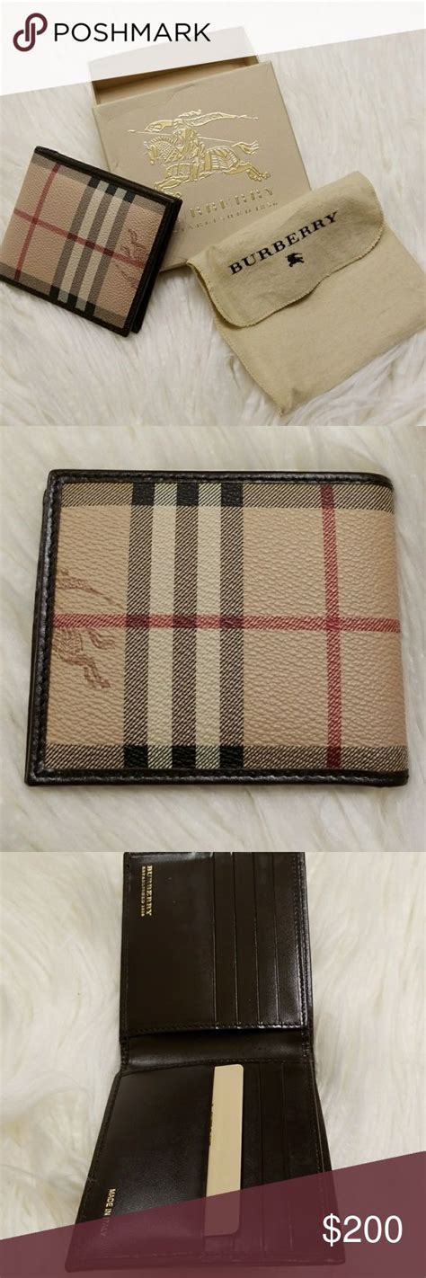 mens burberry wallet|Burberry wallet men's review.